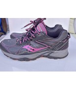 Saucony Women&#39;s Grid Excursion TR9 Trail Running Shoe 5.5 US Black/Pink ... - $67.82 CAD