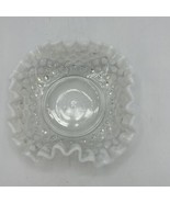 Fenton Hobnail Bon Bon Dish Moonstone French Opalescent Glass MCM Vintag... - £7.49 GBP