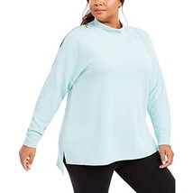 MSRP $65 Ideology Womens Plus Fitness Running Shirts &amp; Tops Green Size 1X - $17.67