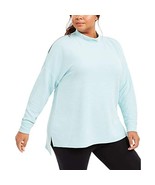 MSRP $65 Ideology Womens Plus Fitness Running Shirts &amp; Tops Green Size 1X - €15,16 EUR