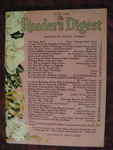 Readers Digest June 1944 WWII Titanic Kathleen Norris Paul Gallico Andre... - £6.36 GBP