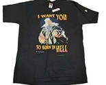 Spawn Movie T-Shirt &#39;97 Mcfarlane Promo XL Image Comic Horror Vtg NOS Black - $247.45