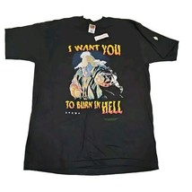 Spawn Movie T-Shirt '97 Mcfarlane Promo XL Image Comic Horror Vtg NOS Black - $247.45