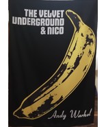 THE VELVET UNDERGROUND &amp; NICO Andy Warhol FLAG CLOTH POSTER BANNER LP - £15.64 GBP