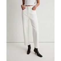 Madewell Womens The Perfect Vintage Wide-Leg Crop Jean Stretch Tile White 31P - £37.95 GBP