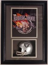 12x18 Framed Mini Helmet Shadowbox Oakland Football The Black Hole - £79.07 GBP
