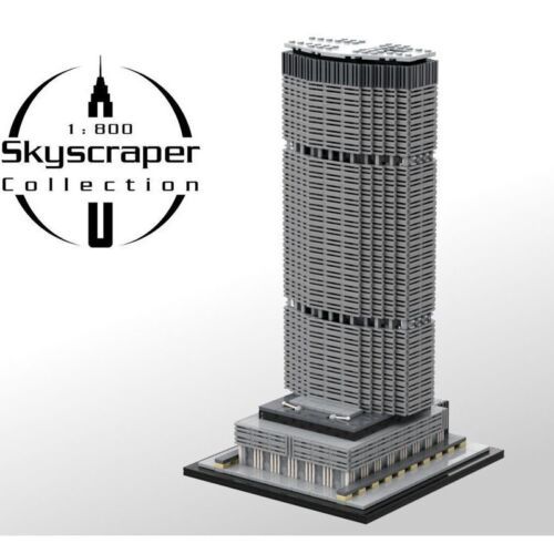 Modular MetLife Buildings Blocks Pan Am Building MOC-151260 Bricks Toys 1846pcs