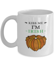 St Patrick&#39;s Day Mugs Kiss Me I&#39;m Irish White-Mug  - £12.73 GBP