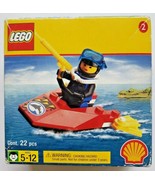 2000 Lego #2536 Diver &amp; Jet Ski Shell Gas Promo Set #2 Brand New &amp; Seale... - £11.94 GBP