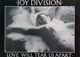 Joy Division Poster Love Will Tear Us Apart Poster 24 x 36 in Grieving Angel - £19.90 GBP