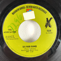 The Association – Six Man Band 7" Vinyl Single 1968 Warner Bros. Pop 45 RPM - $5.69