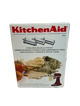 Kitchen-Aid 3 Piece Pasta Roller &amp; Cutter Mixer Attachment Set with  Bru... - $74.24