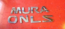 2003-2007 Nissan Murano Sl Rear Trunk Lid Emblem Badge Logo Oem - £10.61 GBP