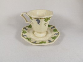 Nikko Vintage Pattern Cup &amp; Saucer Set-Classic Collection Grapes- 6 Avai... - $2.40
