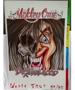 MOTLEY CRUE - VINTAGE DR. FEELGOOD WORLD TOUR CONCERT PROGRAM BOOK - MIN... - $42.00