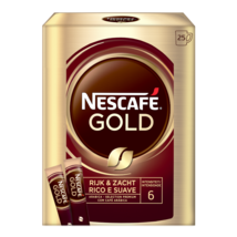 Nescafe instant coffee GOLD singles  -Level #6- 25 servings/1 box-FREE S... - $18.80