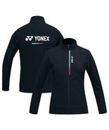 YONEX 2023 Women&#39;s Woven Jacket Badminton Apparel Clothing Top Black 231... - £86.46 GBP
