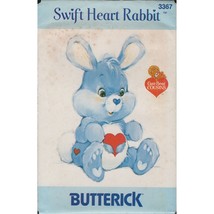 Butterick 3367 362 Care Bear Cousins Swift Heart Rabbit Y2K Pattern Uncut Vtg - £35.13 GBP