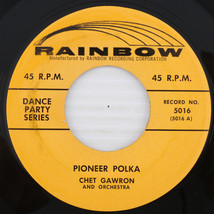 Chet Gawron - Pioneer Polka / Hay Ho Polka - 45 rpm 7&quot; Vinyl Record 5016... - £6.31 GBP