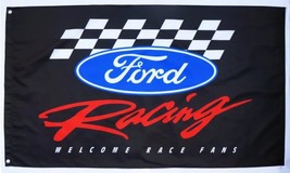 Ford Racing Flag 3X5 Ft Polyester Banner USA - £12.64 GBP