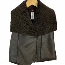 Tea Collection Mendoza faux fur lined vest Small 4/5 - $47.33