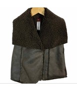 Tea Collection Mendoza faux fur lined vest Small 4/5 - £37.28 GBP