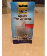 Tetra Whisper Filter Cartridges XS Extra Small - 4 Pack - $109.12 MXN
