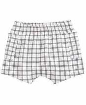 First Impressions Baby Boys Windowpane Plaid Shorts-Size 6-9M/Bright White - £9.43 GBP