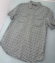 Outdoor Research OR Wanderer Men Shirt M Seersucker Short Sleeve Button Up - £19.12 GBP