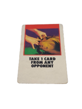 Fireball Island 1986 Vintage Original Card - &quot;TAKE 1 CARD FROM ANY OPPON... - £7.89 GBP