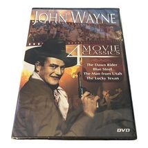 John Wayne 4 Movie Classics DVD The Dawn Rider Blue Steel Lucky Texan Ma... - $7.20