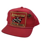 VTG Affiliated Foods Hat/Cap Snapback Red Trucker Racing Team Patch With... - $23.15