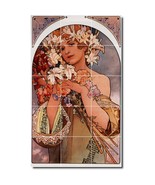 Alphonse Mucha Poster Art Painting Ceramic Tile Mural BTZ06576 - $205.15 CAD+