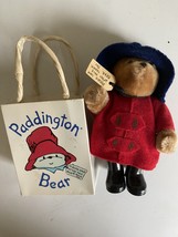 Vintage 1987 Eden Toys MINI Paddington Bear in Bag Store Advertsing Promo Easter - £15.78 GBP