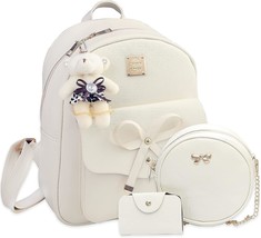 3-PCS Small Backpack Purse for Women - £41.07 GBP