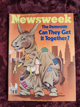 NEWSWEEK magazine August 18 1980 The Democrats Sculptures Chrysler K Car - £11.32 GBP