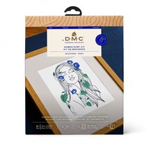 DMC Portrait With Bellbind Embroidery Kit TB201 - £19.70 GBP