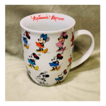 Disney Minnie Mouse Through the Years 16oz Porcelain Mug-NEW - £13.45 GBP