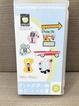 Nifty Fifties Shapes Cricut Cartridge W/ Book &amp; Overlay 2000586 Complete... - $177.07 MXN