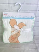 Disney Baby Winnie The Pooh Piglet Patchwork Lovey Security Swaddle Blanket NEW - £21.70 GBP