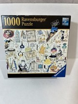 RAVENSBURGER Jigsaw Puzzle Rare Crazy Cat Alphabet 1000 Pieces   27 X 20 - £12.78 GBP