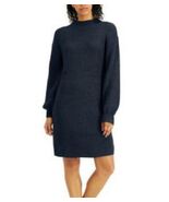 MSRP $45 Style &amp; Co Womens Petite Solid Mock-Neck Sweater Dress Navy Siz... - $544.82 MXN