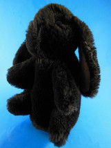 Rabbit Hand Puppet Full Body Handmade 8&quot; Adorable Soft Sable Brown plush - £7.73 GBP