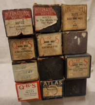 Lot of 12 Vintage Piano Rolls 1 of 3 - £7.41 GBP