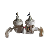 Trendmasters Christmas Magic Winter Wonderland Parts: 2 Gazebos 2 Stairs... - $230.68 MXN