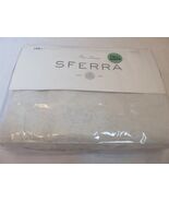 Sferra Lansone Matelasse Full Queen Coverlet Blanket Cover Pale Grey $345 - $318.14 CAD