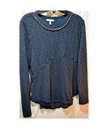 Maurice&#39;s Unique Lacie Top with Glittery Neckline - M - $12.87