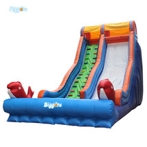 Large Size Inflatable Slide Water Slide Water Park Pool Summer Game image 2