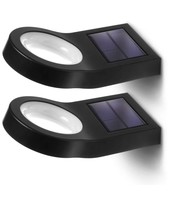 Home Zone Security Solar Outdoor Wall Light W/Sensors 2 Pack No Wiring Required - £19.22 GBP