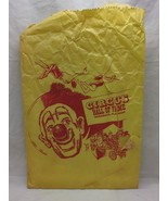 Vintage Circus Hall Of Fame Sarasota Florida Bag 10&quot; X 7&quot; - $21.77